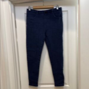 Betabrand Women's Skinny Ankle Jeans - Dark Blue